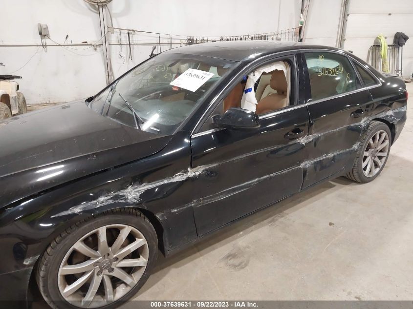 2013 AUDI A4 PREMIUM PLUS - WAUFFAFL4DN017289