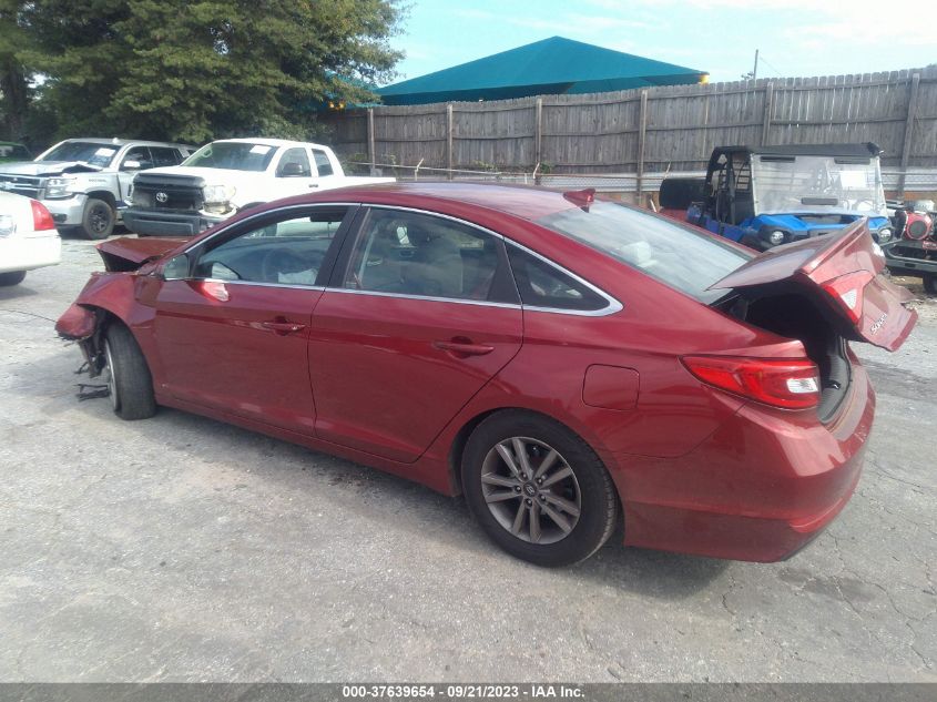 2015 HYUNDAI SONATA 2.4L SE - 5NPE24AF4FH092624