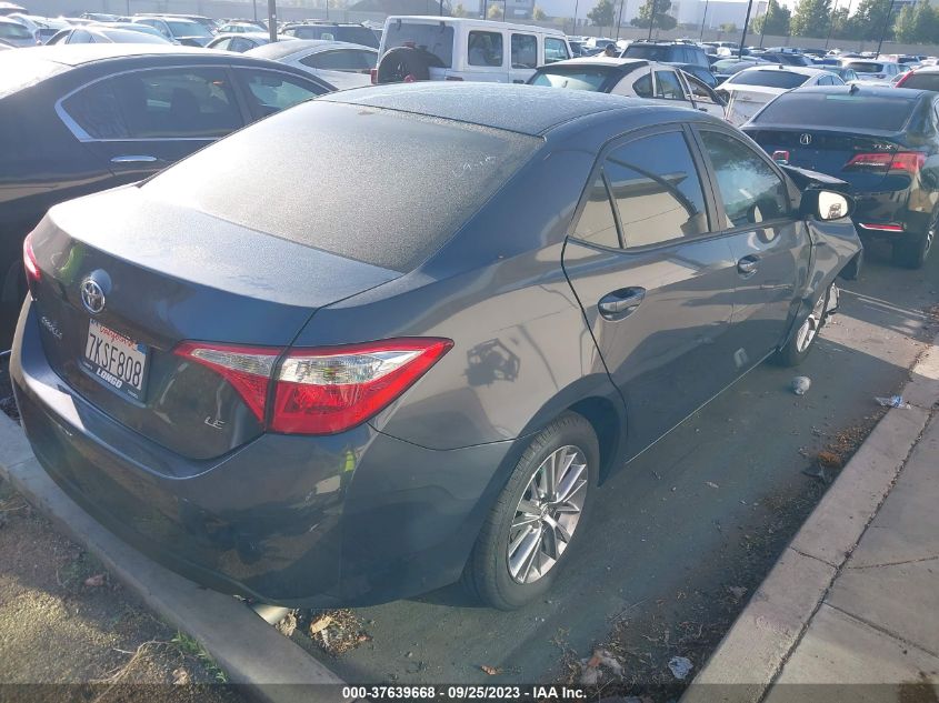 2015 TOYOTA COROLLA L/LE/S/S PLUS/LE PLUS - 5YFBURHE7FP299826