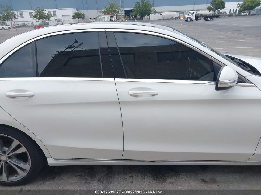 55SWF4JB8FU090698 2015 MERCEDES-BENZ C-CLASS, photo no. 14