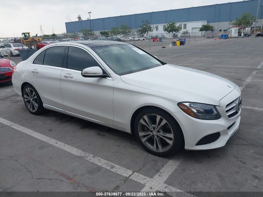 55SWF4JB8FU090698 2015 MERCEDES-BENZ C-CLASS, photo no. 1