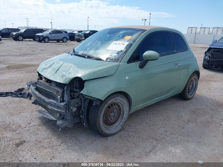 2014 FIAT 500C POP 3C3CFFDR4ET249911
