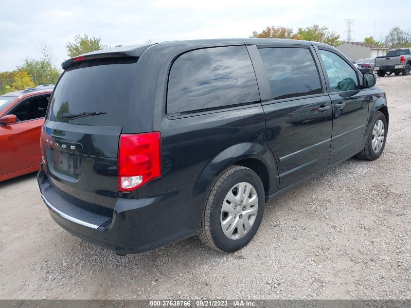 2016 DODGE GRAND CARAVAN SE - 2C4RDGBG5GR385912