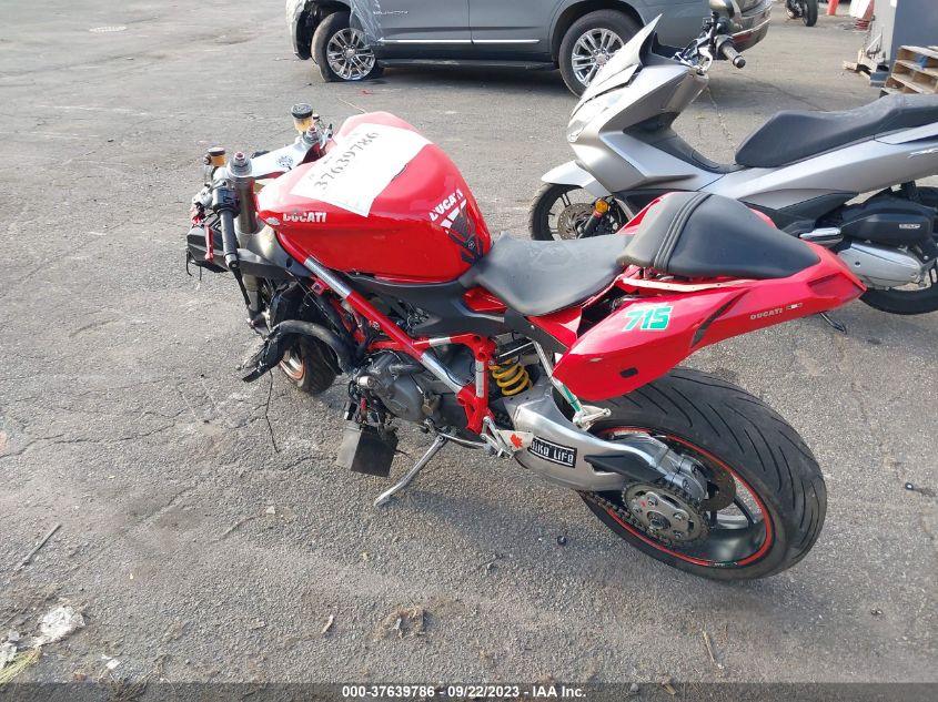 2009 DUCATI 848 ZDM1XBGV79B010043