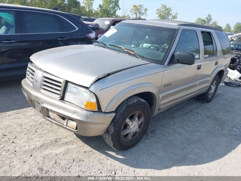 1GHDT13W3Y2335536 2000 OLDSMOBILE BRAVADA  photo 2