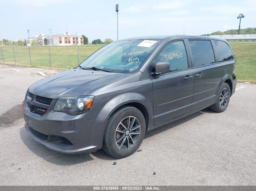 2016 DODGE GRAND CARAVAN SE PLUS - 2C4RDGBG4GR330626