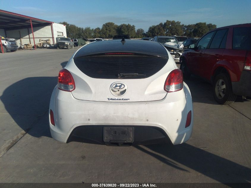 2013 HYUNDAI VELOSTER W/BLACK INT - KMHTC6AD7DU173470