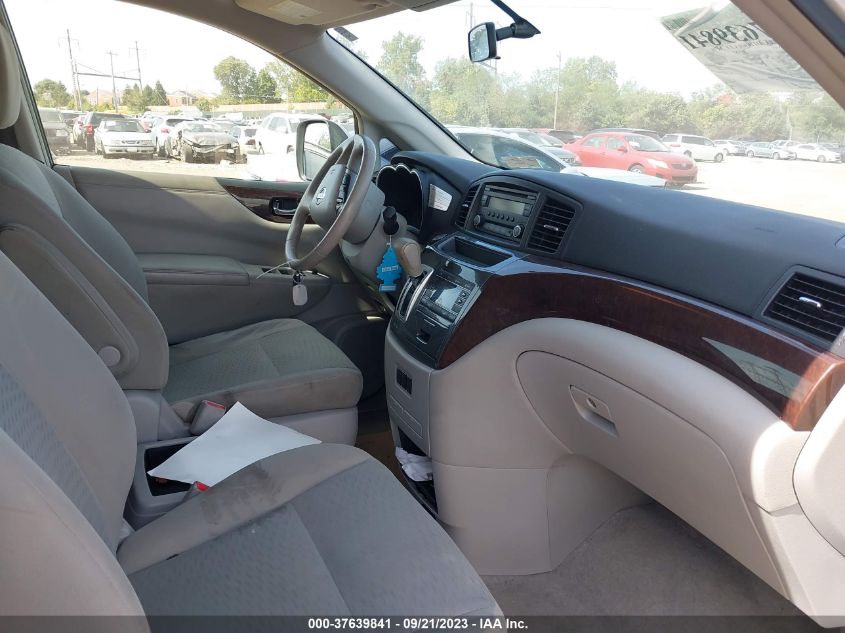 2014 NISSAN QUEST S - JN8AE2KP5E9106754
