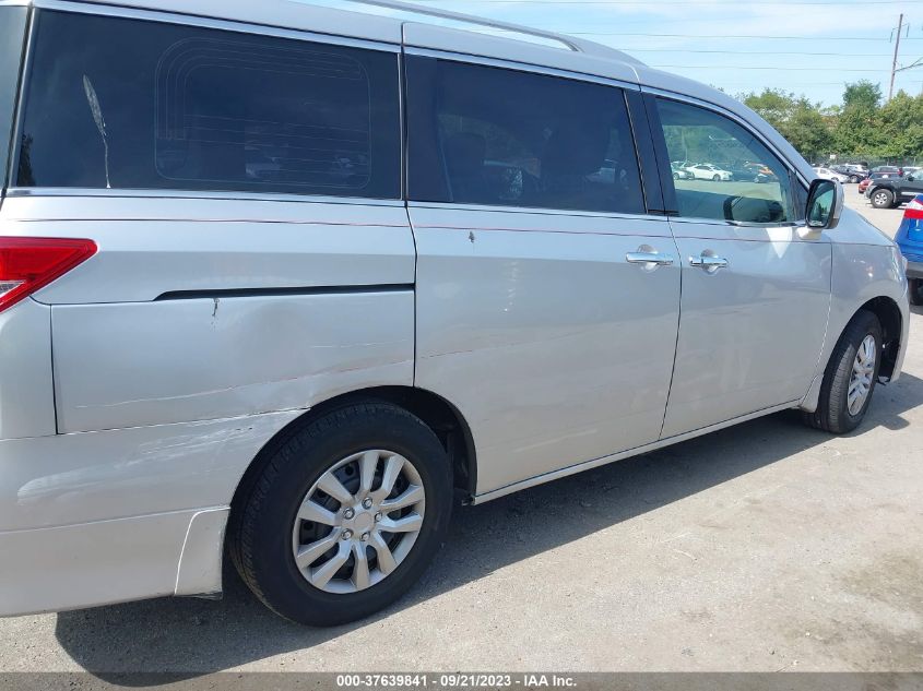 2014 NISSAN QUEST S - JN8AE2KP5E9106754