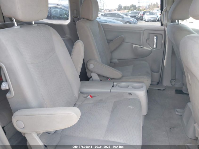 2014 NISSAN QUEST S - JN8AE2KP5E9106754