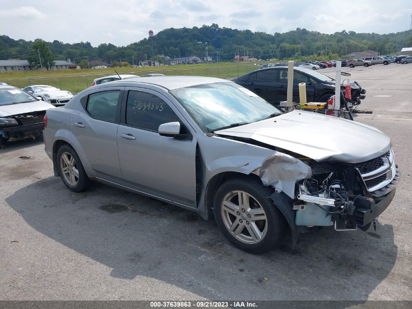 2013 DODGE AVENGER SXT - 1C3CDZCG4DN520147