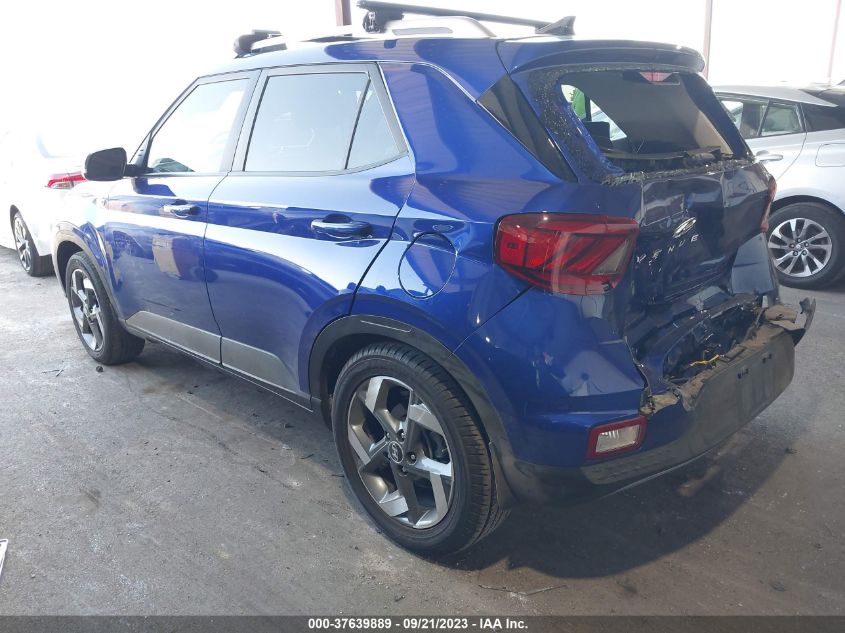 2022 HYUNDAI VENUE SEL/LIMITED - KMHRC8A38NU185660