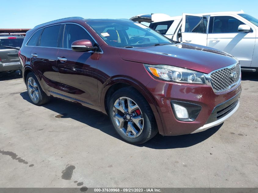 5XYPK4A55HG312623 KIA SORENTO SX V6 2017