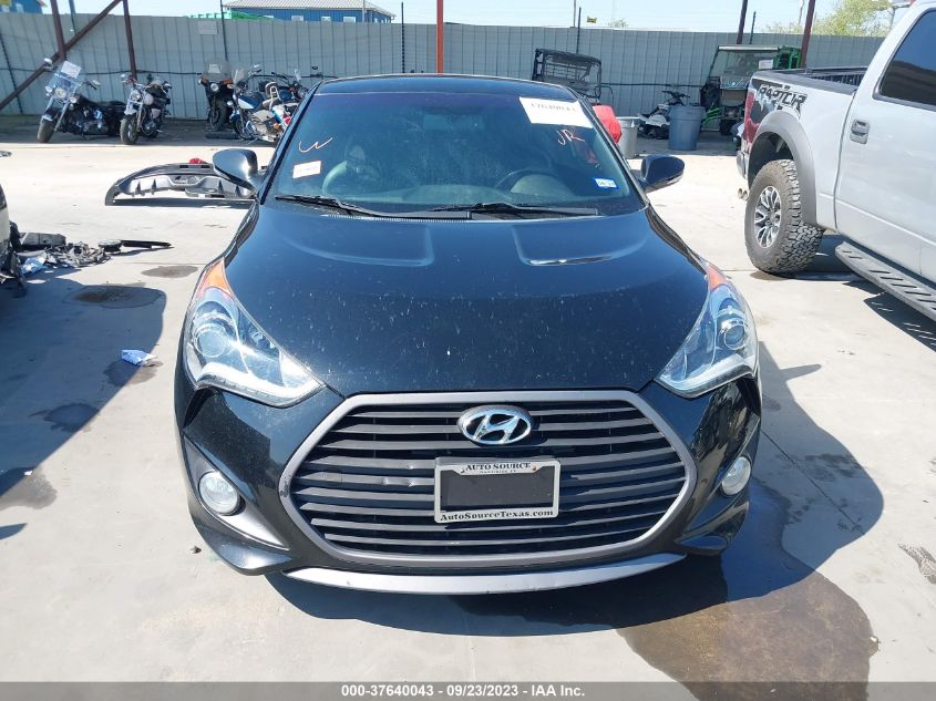 2016 HYUNDAI VELOSTER TURBO KMHTC6AE7GU258919