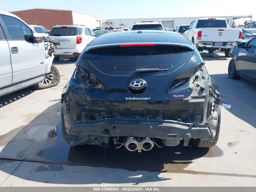 2016 HYUNDAI VELOSTER TURBO KMHTC6AE7GU258919