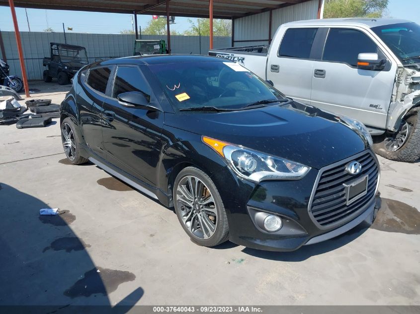 2016 HYUNDAI VELOSTER TURBO KMHTC6AE7GU258919