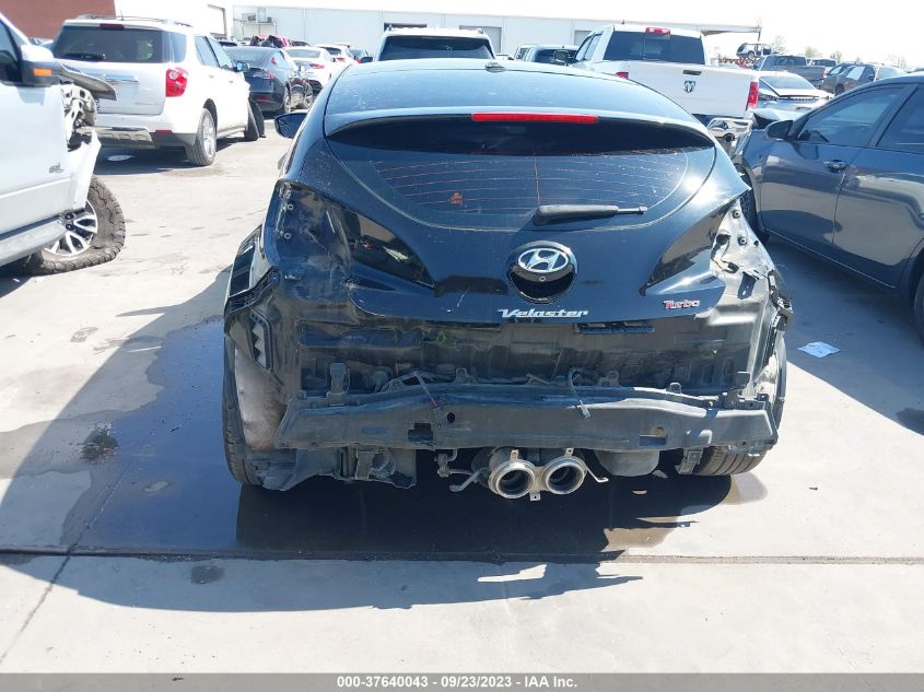 2016 HYUNDAI VELOSTER TURBO KMHTC6AE7GU258919