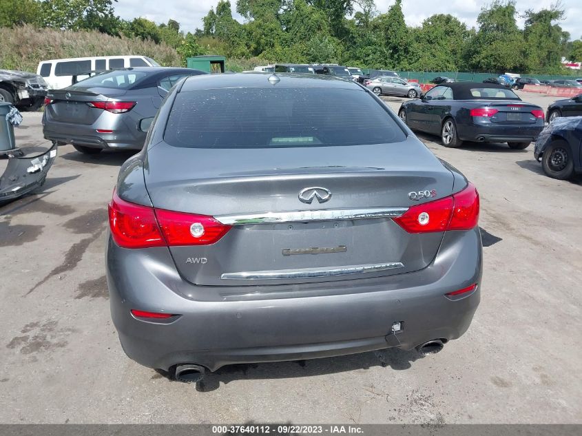 2017 INFINITI Q50 RED SPORT 400 - JN1FV7AR1HM870249
