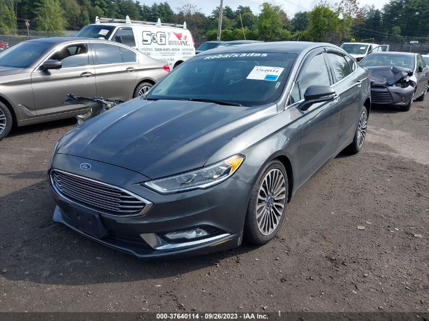 2017 FORD FUSION TITANIUM - 3FA6P0K94HR130222