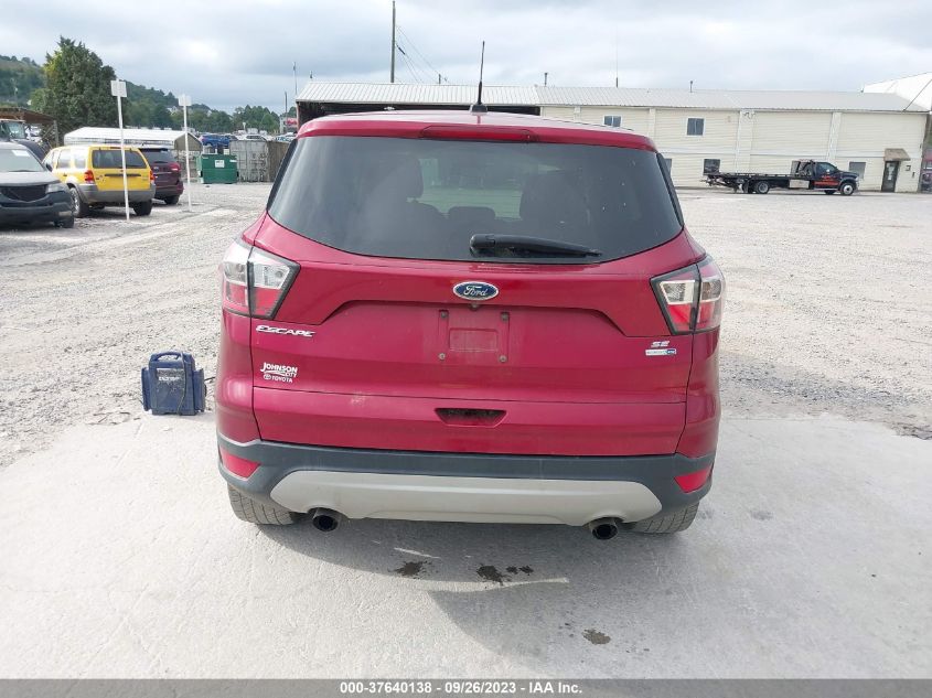 2017 FORD ESCAPE SE - 1FMCU9G90HUB26241