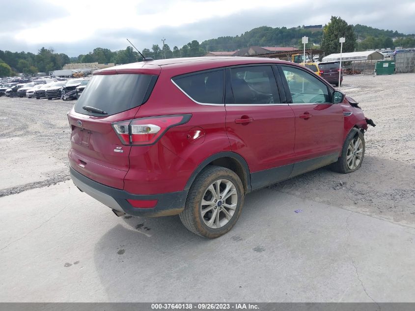 2017 FORD ESCAPE SE - 1FMCU9G90HUB26241