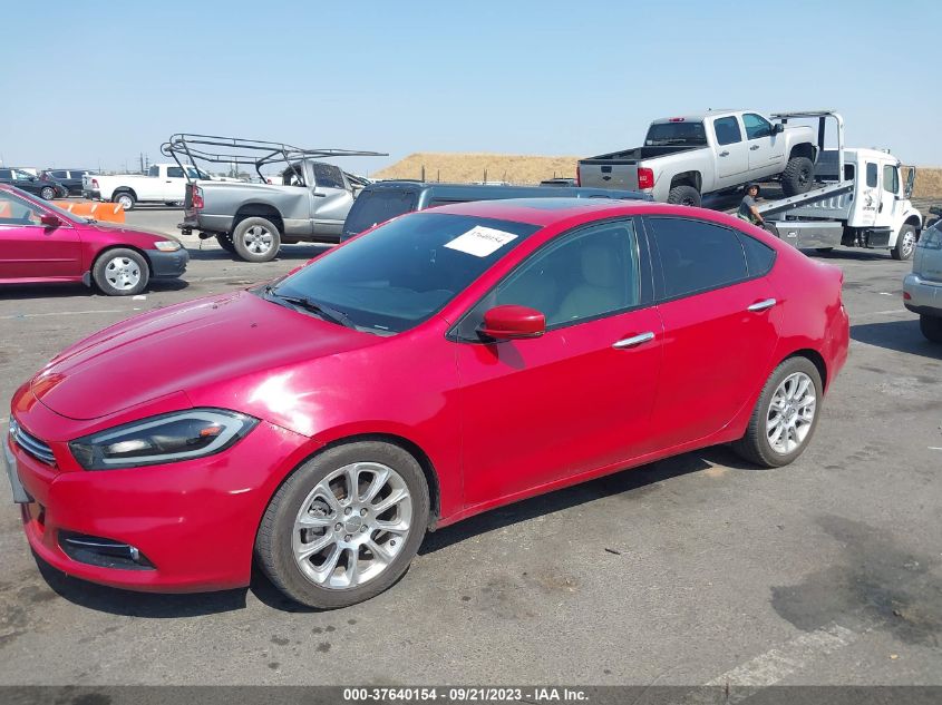 2013 DODGE DART LIMITED - 1C3CDFCA8DD336961