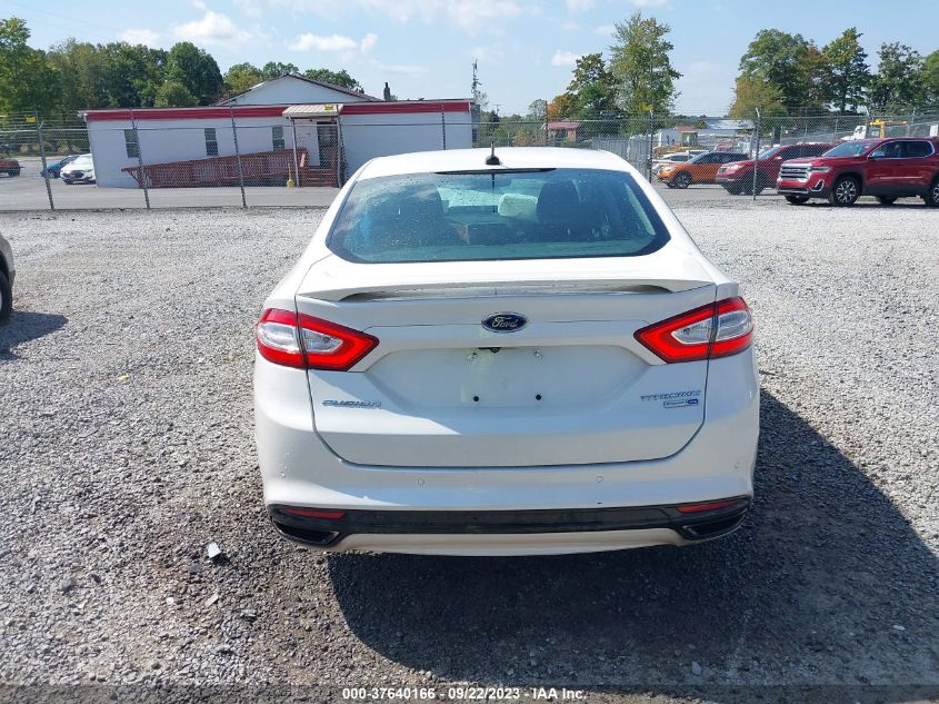 2013 FORD FUSION TITANIUM - 3FA6P0D92DR211016