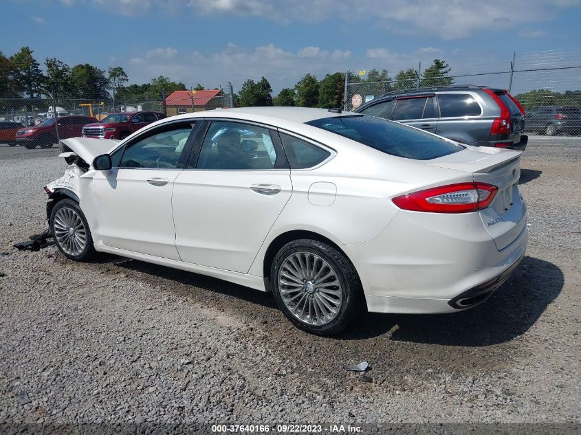 2013 FORD FUSION TITANIUM - 3FA6P0D92DR211016