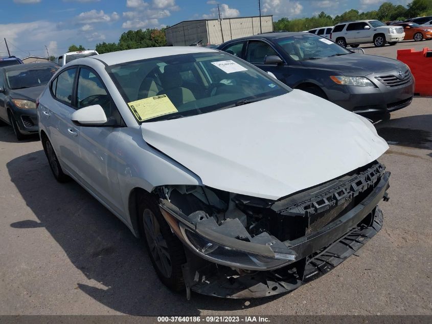 2018 HYUNDAI ELANTRA SEL - 5NPD84LFXJH255129