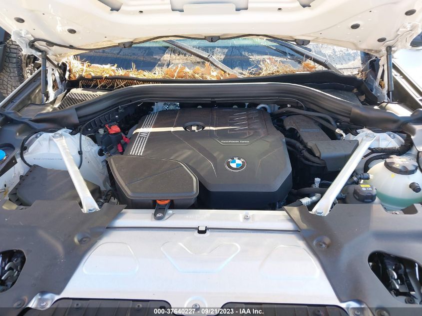 2022 BMW X3 XDRIVE30I - 5UX53DP02N9M92638