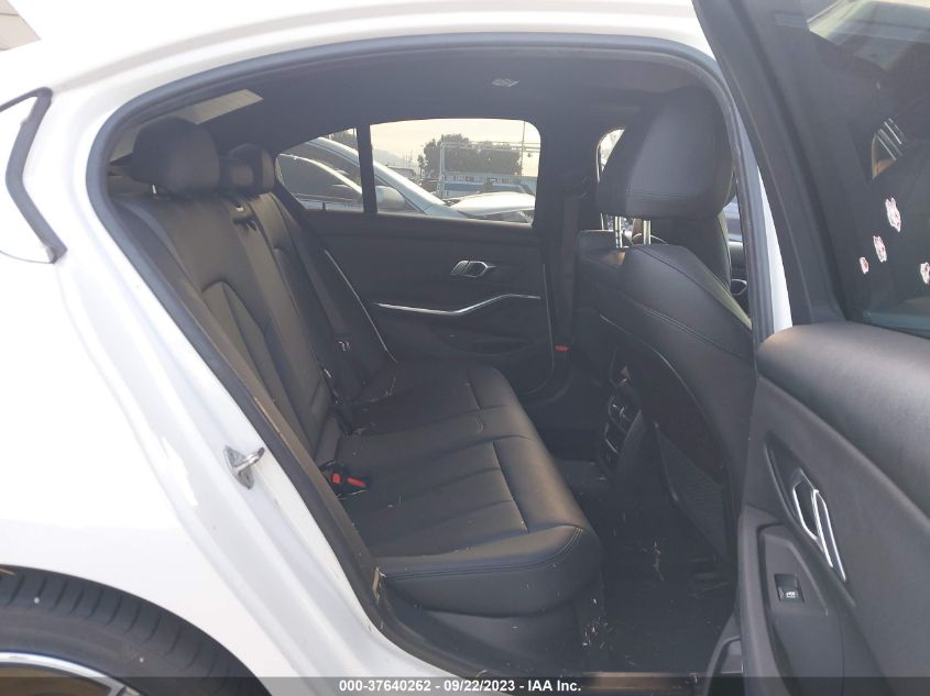 2021 BMW 330I 3MW5R1J05M8C19349