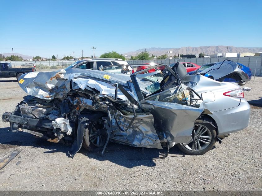 2015 TOYOTA CAMRY XLE/SE/LE/XSE - 4T1BF1FK6FU494965