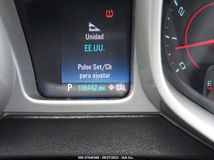 2015 CHEVROLET CAMARO LT - 2G1FF1E31F9225746