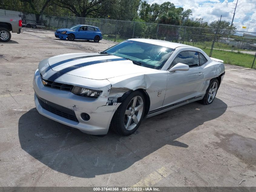 2015 CHEVROLET CAMARO LT - 2G1FF1E31F9225746