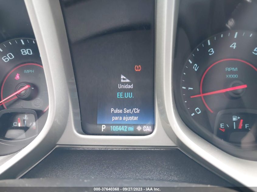 2015 CHEVROLET CAMARO LT - 2G1FF1E31F9225746