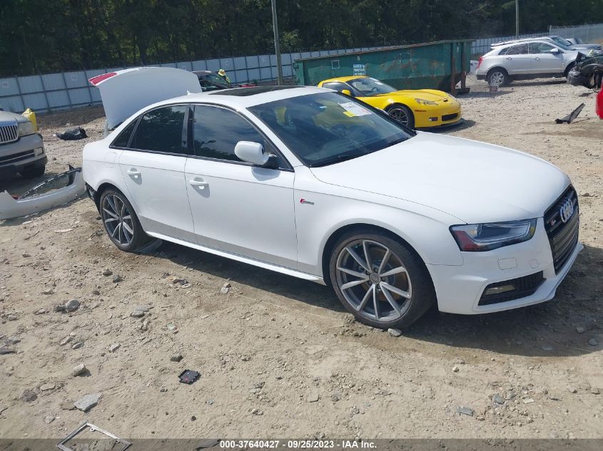 2015 AUDI S4 PREMIUM PLUS - WAUBGAFL1FA052037