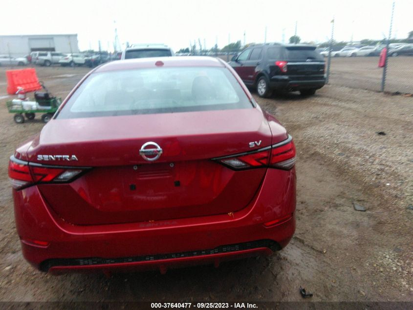 2022 NISSAN SENTRA SV - 3N1AB8CV1NY234345