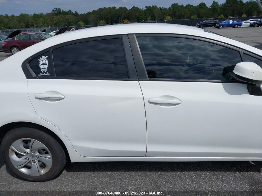 2013 HONDA CIVIC SDN LX - 19XFB2F50DE055967