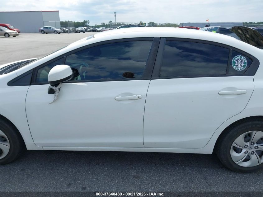 2013 HONDA CIVIC SDN LX - 19XFB2F50DE055967