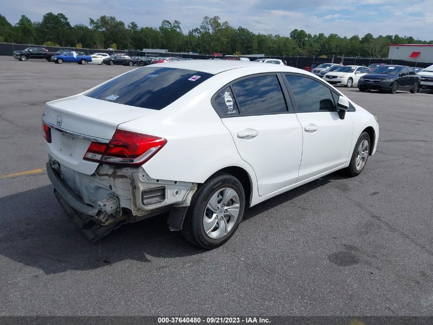 2013 HONDA CIVIC SDN LX - 19XFB2F50DE055967