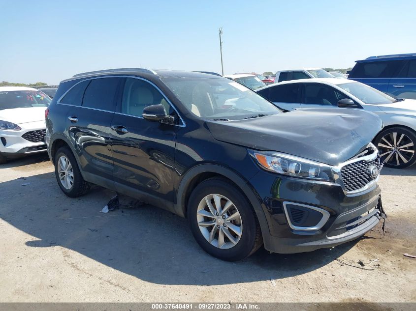 2018 KIA SORENTO LX - 5XYPG4A37JG387443