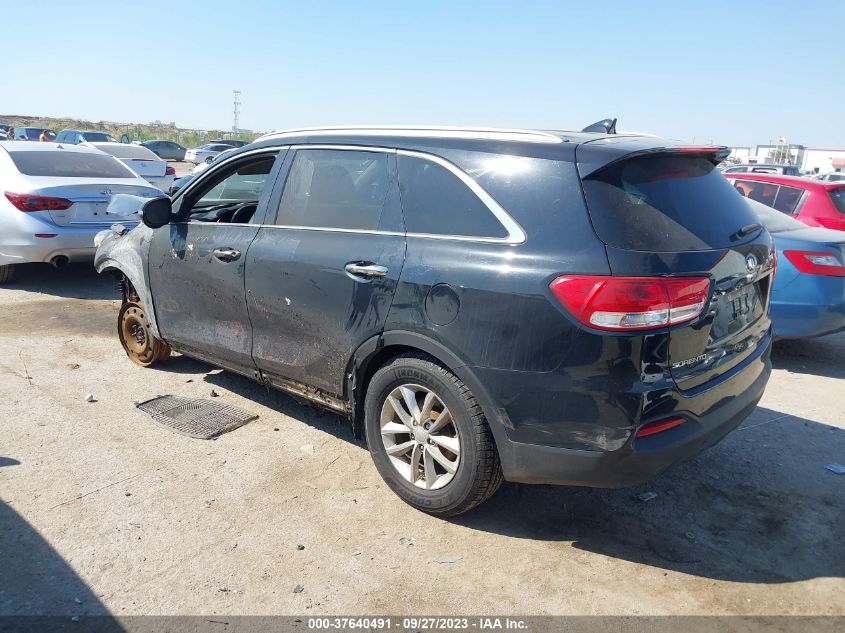 2018 KIA SORENTO LX - 5XYPG4A37JG387443