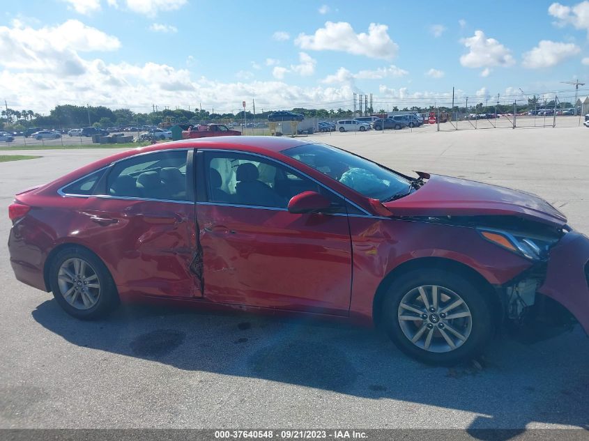 2015 HYUNDAI SONATA SE - 5NPE24AF7FH170233