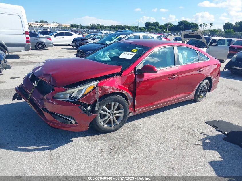 2015 HYUNDAI SONATA SE - 5NPE24AF7FH170233