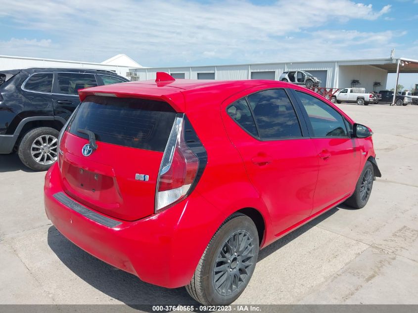 2016 TOYOTA PRIUS C ONE/TWO/THREE/FOUR - JTDKDTB30G1121671