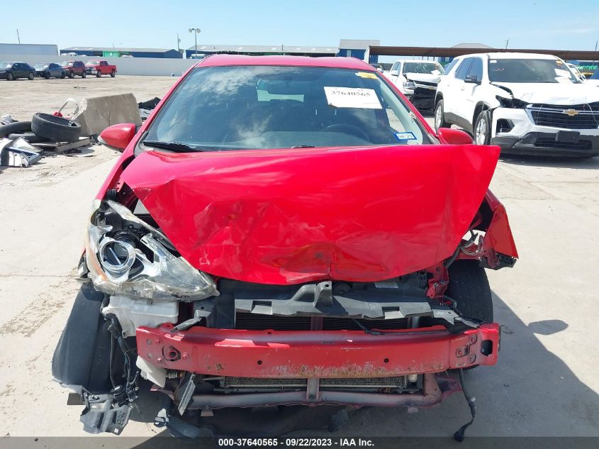 2016 TOYOTA PRIUS C ONE/TWO/THREE/FOUR - JTDKDTB30G1121671