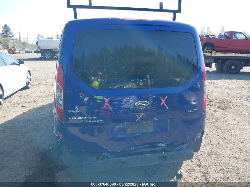 2016 FORD TRANSIT CONNECT WAGON XLT - NM0GE9F7XG1237850