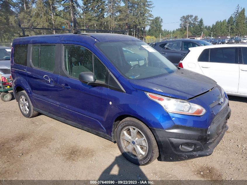 2016 FORD TRANSIT CONNECT WAGON XLT - NM0GE9F7XG1237850