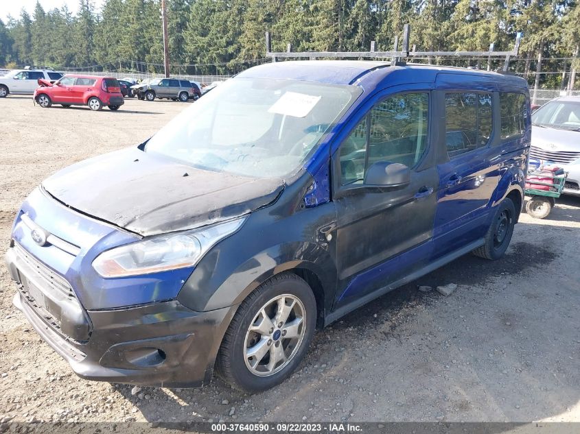2016 FORD TRANSIT CONNECT WAGON XLT - NM0GE9F7XG1237850