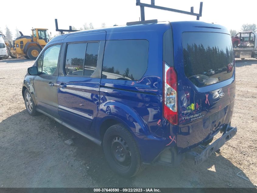 2016 FORD TRANSIT CONNECT WAGON XLT - NM0GE9F7XG1237850